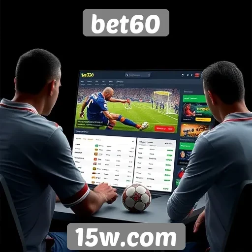 User experience do site de apostas bet60