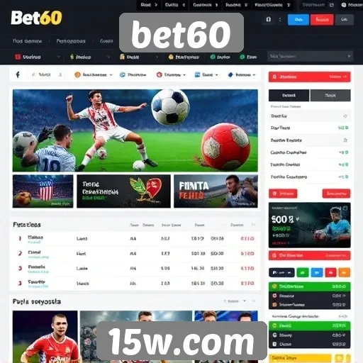 Avaliação das funcionalidades do site bet60